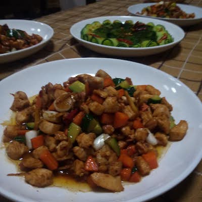 雲南省・昆明:中国料理教室
