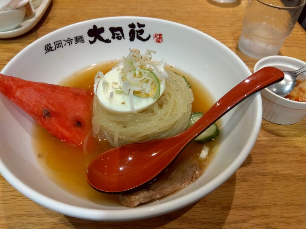 大同苑の冷麺